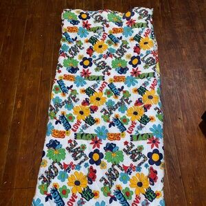 Vintage JCPenney LOVE SLEEPING BAG 70s 80s Large